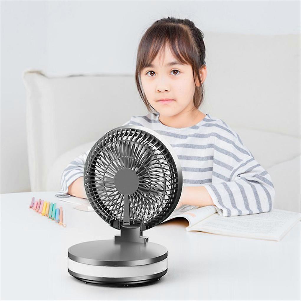 Desktop Electric Fan Rechargeable Aromatherapy Silent Cooler Circulation Fan