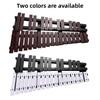 30 Note Glockenspiel Foldable Xylophone Wooden Frame 5mm Thickness Aluminum Bars Percussion Musical Instrument with