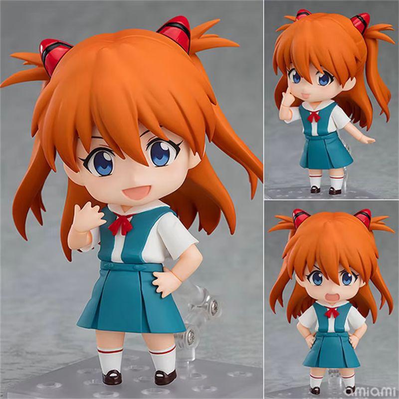 10cm Rebuild Of Evangelion Asuka Langley Shikinami And Rei Ayanami Ikari Shinji 1260 Nagisa Kaworu 1261 Figure Toys Doll Gifts