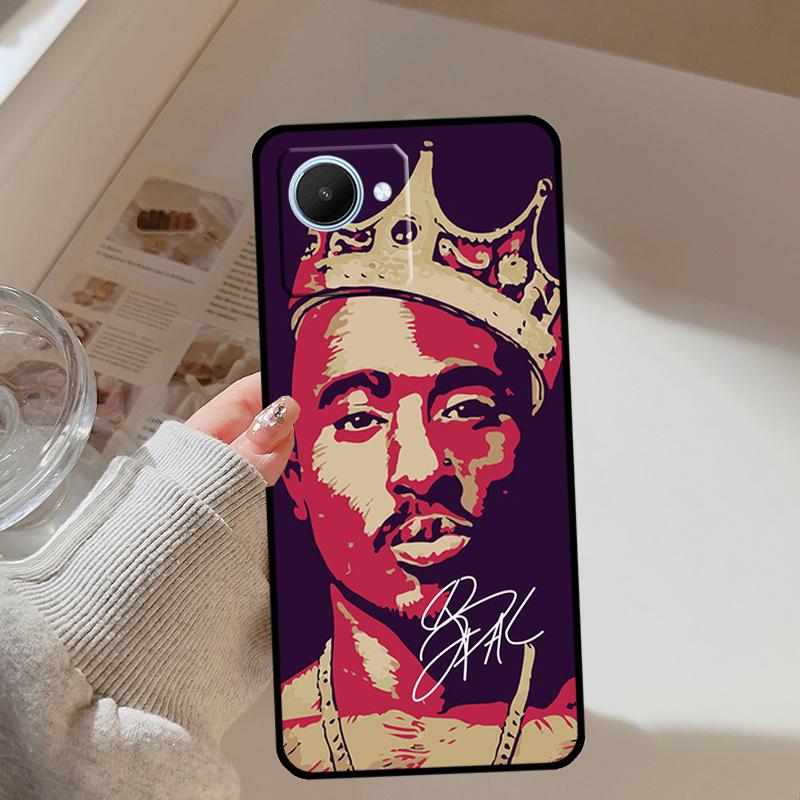 Tupac Shakur For Realme GT 7 Pro 5 GT 6 6T C67 C61 C55 C53 C51 C21Y C25S C75 10 11 12 13 14 Pro Plus Case