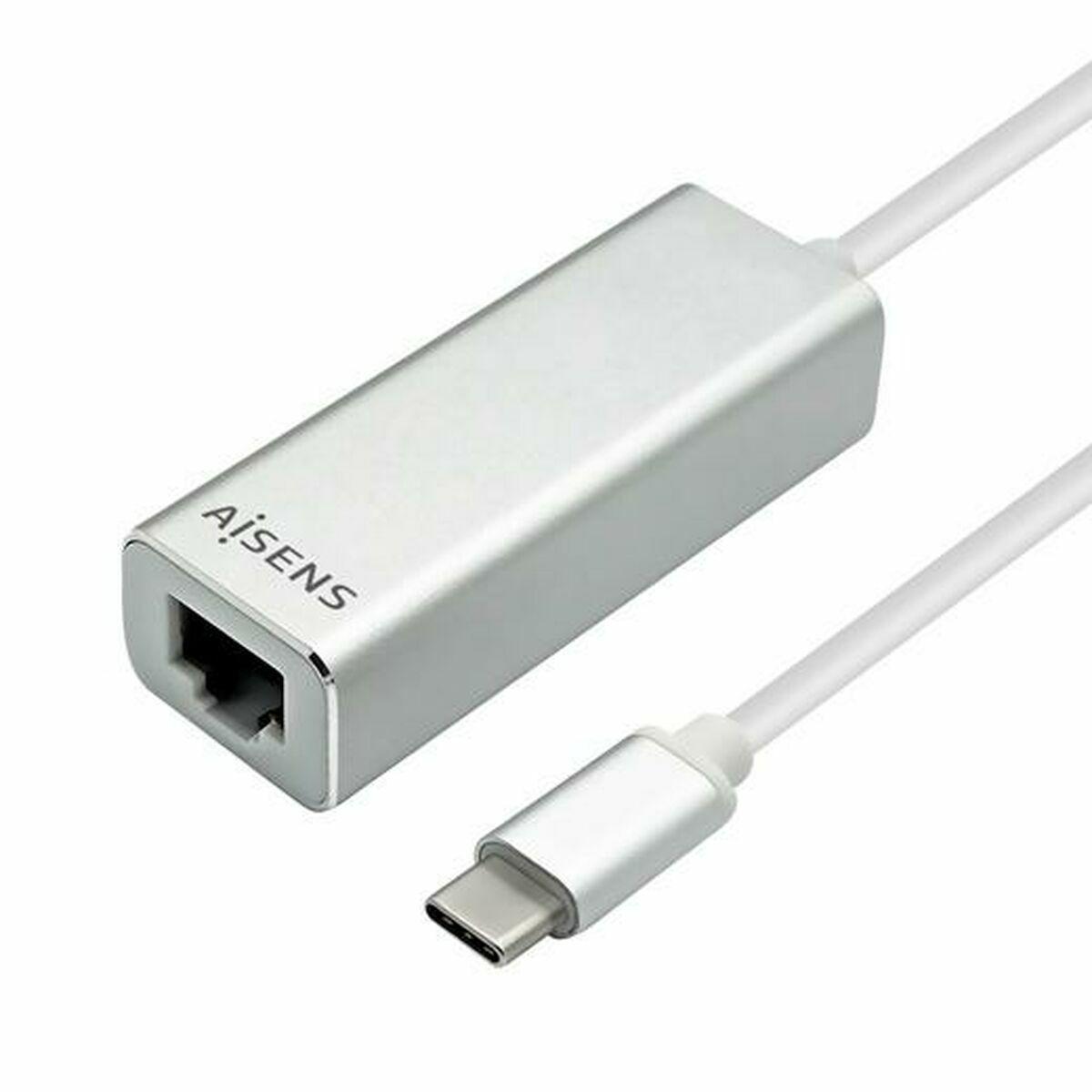 

Адаптер USB-Ethernet Конвертер Aisens USB 3.1 Gen 1 A USB CA Ethernet Gigabit 10/100/1000 Мбит/с, 15 см USB 3.1