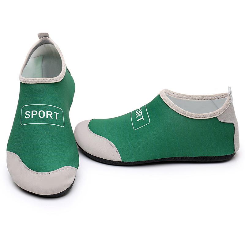 Socken Herren- und Damen-Yoga-Socken Laufen Sporttraining Strandschuhe Weichsohlige Barfuß-Baotou-Flussverfolgungsschuhe