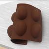 Egg Shaped Silicone Mold for Baking 8-Cavity Food-Grade Non-Stick Chocolate Molds Flexible Easter Freezer Molds Dishwasher Safe Cake Jello