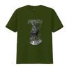 Burshtyn Bezvirnyk Dub Buk Nokturnal Mortum Ulvegr Stryvigor Drudkh Kroda Kzohh Print T Shirt for Unisex Gothic Skeleton Design