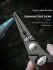Stainless Steel Multifunctional Fishing Pliers & Hook Remover with Fish Gripper
