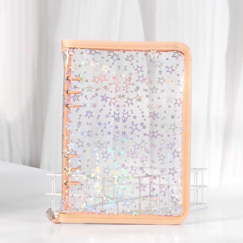 Xiaohongshu A5 Stern Ringbuch Planer Set - Bunter 6-Loch Einband