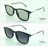 TR Polarized Night Vision Retro Square Sunglasses for Small Faces, High-End Korean Style with UV Protection