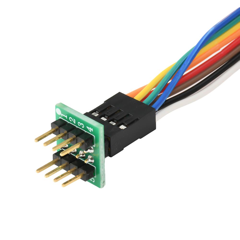 SOP8/WSON8/QDFN8 Chip Download Brennschreib-Sonde Federstift Flash-Chip Brennerkabel