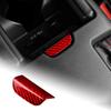 For Toyota GR86 ZN8 Subaru BRZ ZD8 2021-2024 Carbon Fiber Accessories Interior Parts Gear Tool Box Switch Sticker Cover (Red)
