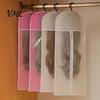 Hairpiece Protection Bag Wig Storage Hanging with Hook, Breathable Non-woven Fabric Dust-proof Holder Protector, Space Saving Portable Zipper Case for