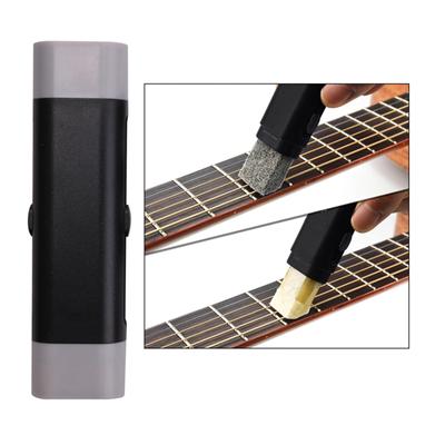 Schneller Gitarrensaitenreiniger Radiergummi Rostentferner Klaviersaitenpolitur Bundpflege Werkzeug für Akustik E-Gitarre Bass