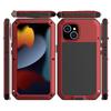 Apple 16 Three-Proof Metal Tank Phone Case for iPhone 15 Pro Max - Drop-Proof, Dust-Proof, Sealed Protection