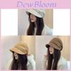 Womens Winter Fisherman Hat With Wide Brim And Polyester Material For Casual Fashion