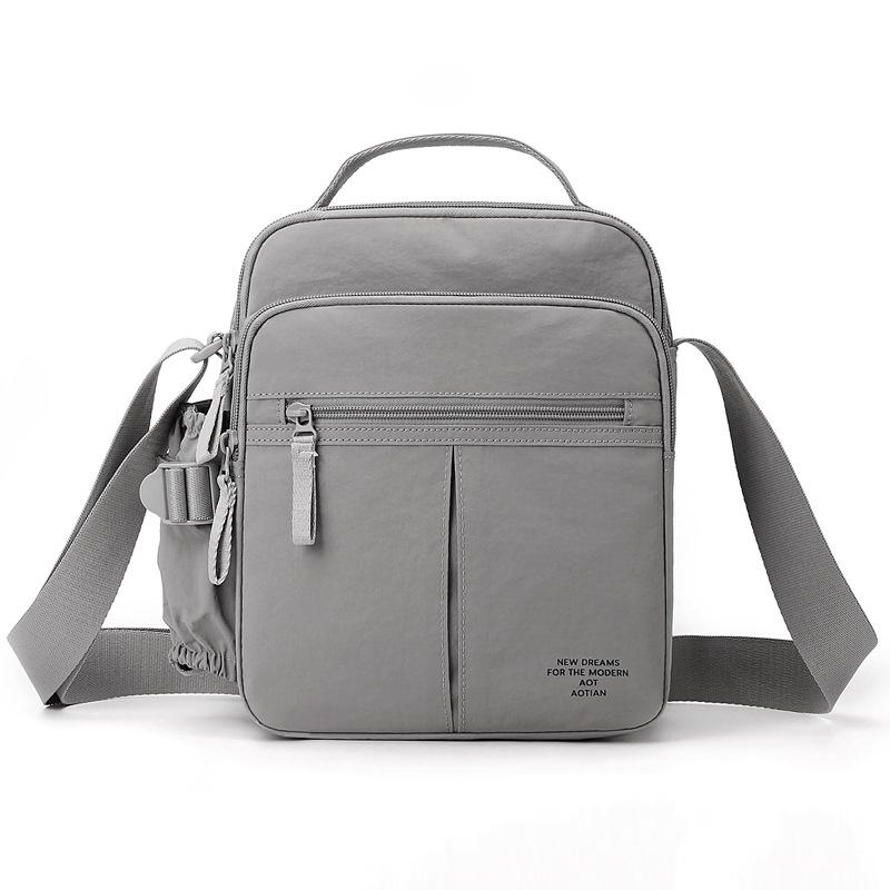 Men's Multi-compartment Multi-functional One-shoulder Crossbody Tote