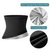 Ladies Waist Trainer Sweat-absorbing Steam Belt Sports Waist Waist Sports Home Sweating Gym Bel E0E4