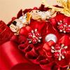 Elegant Chinese Wedding Bridal Bouquets Traditional Modern Design Artificial Flower For Bride Ceremony