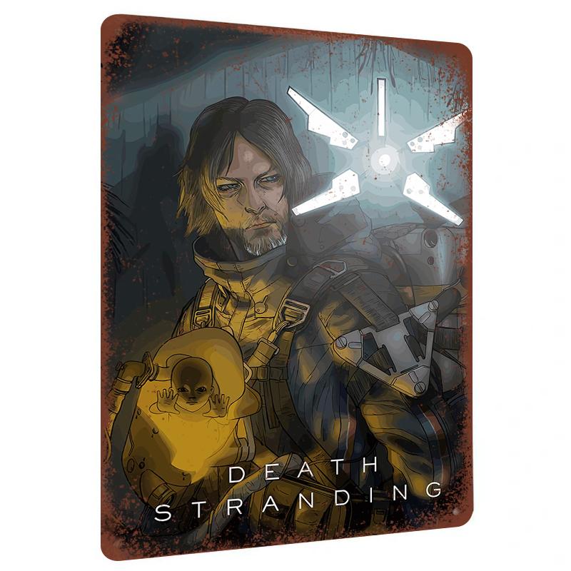 

Death Stranding Game Theme Custom Metal Wall Art HD Print Living Room Decor Poster 20x30cm（7.8x11.8inch）