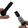 50PCS Plastic Vacuum Tyre Valve Caps Car Tyre Dust Caps Valve Caps with Rubber Seals Universal Type Car Accessories
