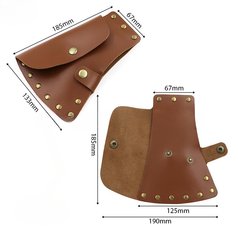 Axe Holster for CASE Hatchet for Head Sheath, Ax Protector Camping Blade Cover Practical Axe for Head PU Leather for Pro