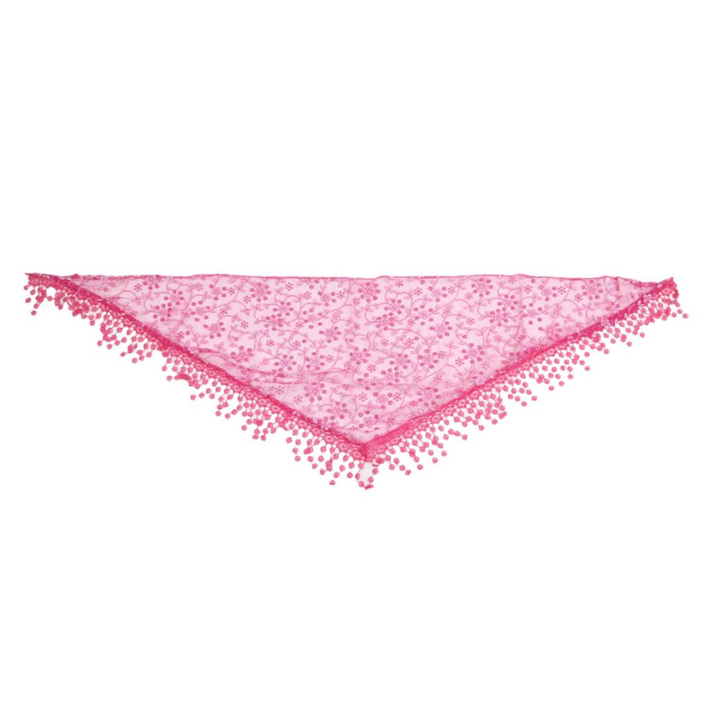 Módní šátek na hlavu Krajkový šifonový střapec Síťovaný šátek Dámský Podzimní a zimní Dlouhý závoj Šátek Evropa a Amerika Dámská šála