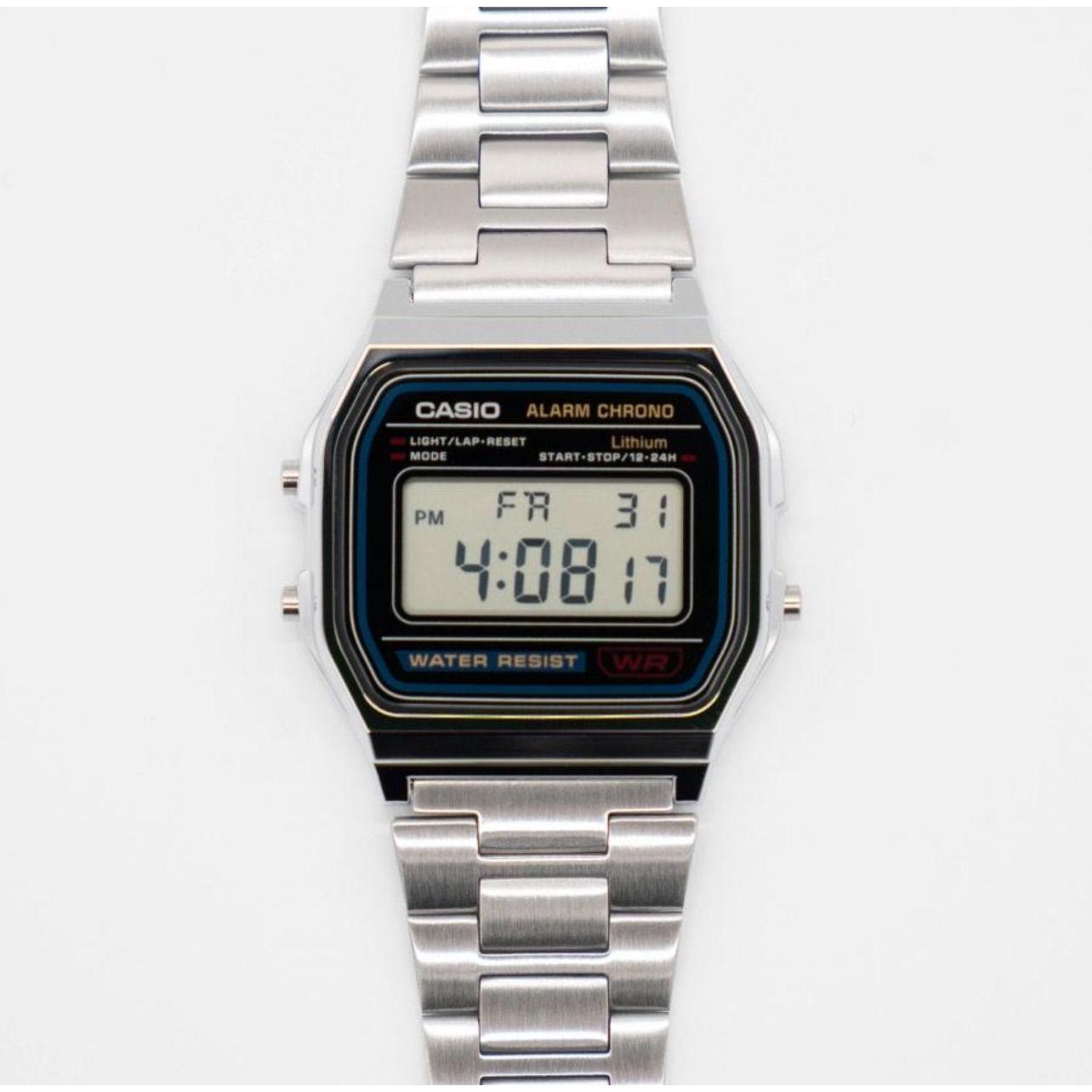 Used CASIO A158WA-1JH CASIO Collection STANDARD Quartz Watch (Men s Watch)