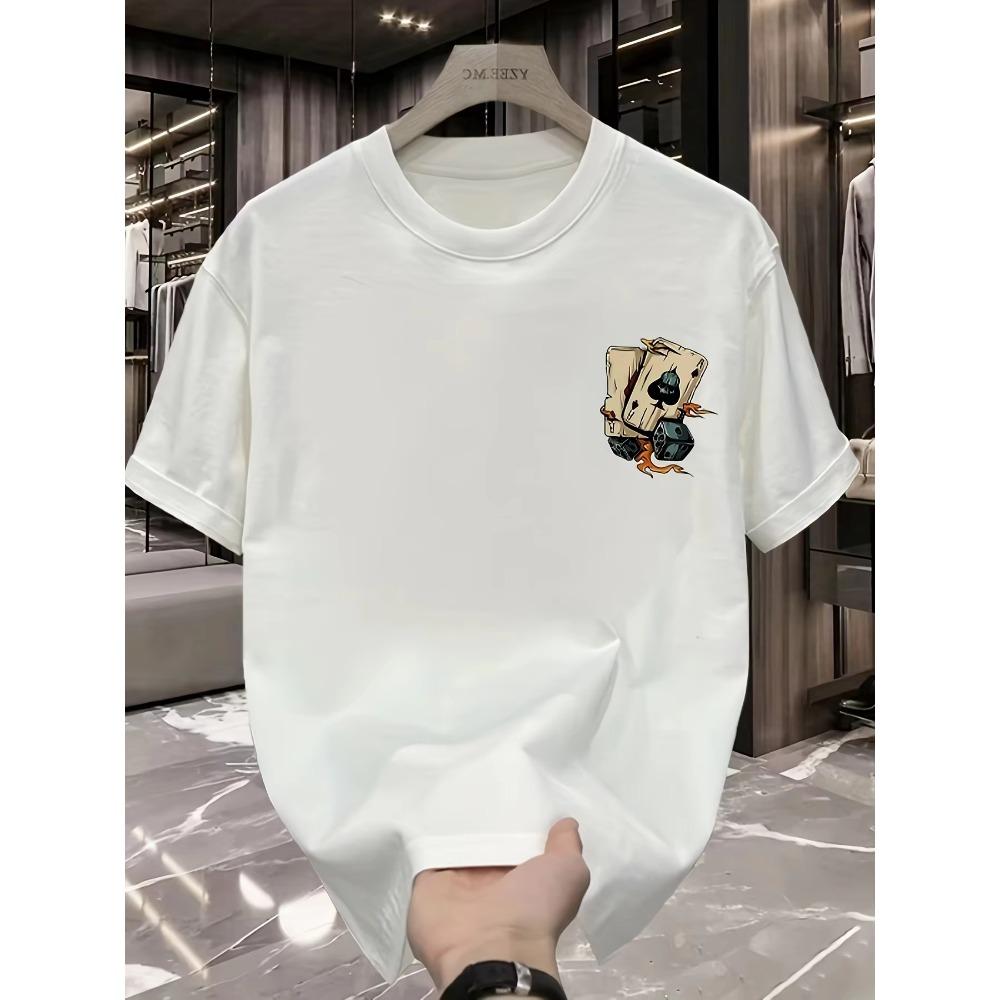 Women's Summer T-Shirt High Quality Cotton Men's Short Sleeve Graphic Printed Short Sleeve Men's T-Shirt Top
