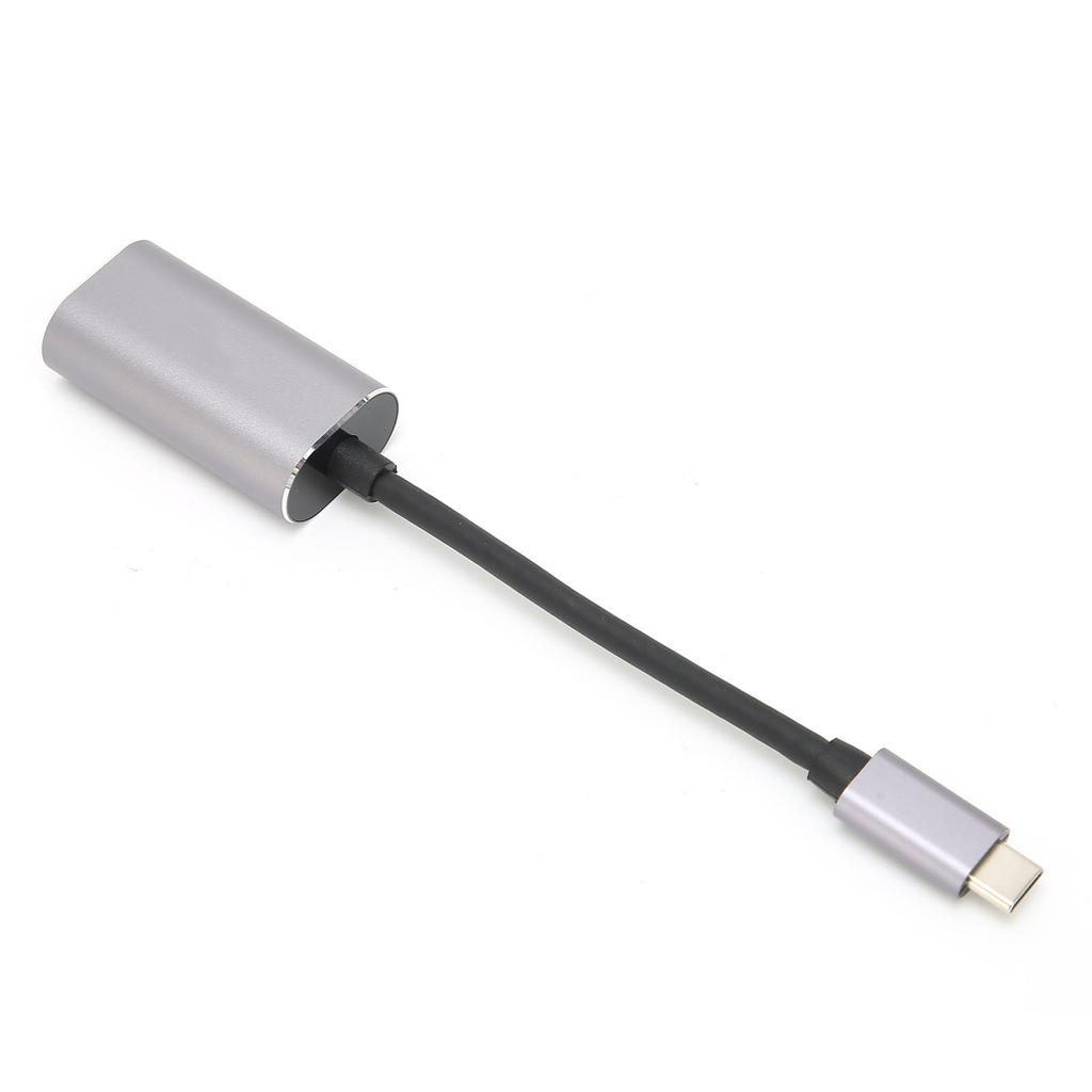 TypeC to VGA Adapter Plug Play SelfPowered Cable Connector for Displayport 1.2 Altmode