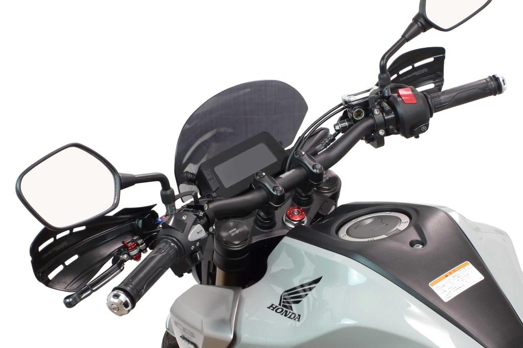 Special Parts TAKEGAWA Taper Handle Black CB125R (JC79/JC91) 06-01-0426