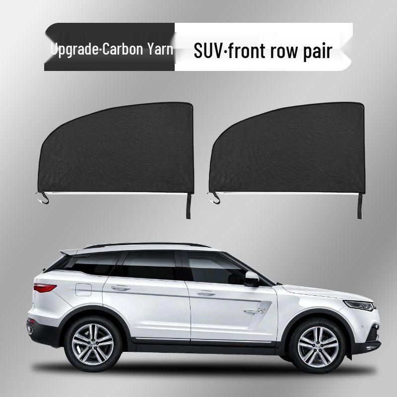 Car Window Insect and Sunshade Mesh - Sedan-Specific Mosquito Net