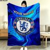 Custom Chelsea F.C Blanket, High Quality Comfortable for All Seasons, Home Decor, Warmth and Comfort