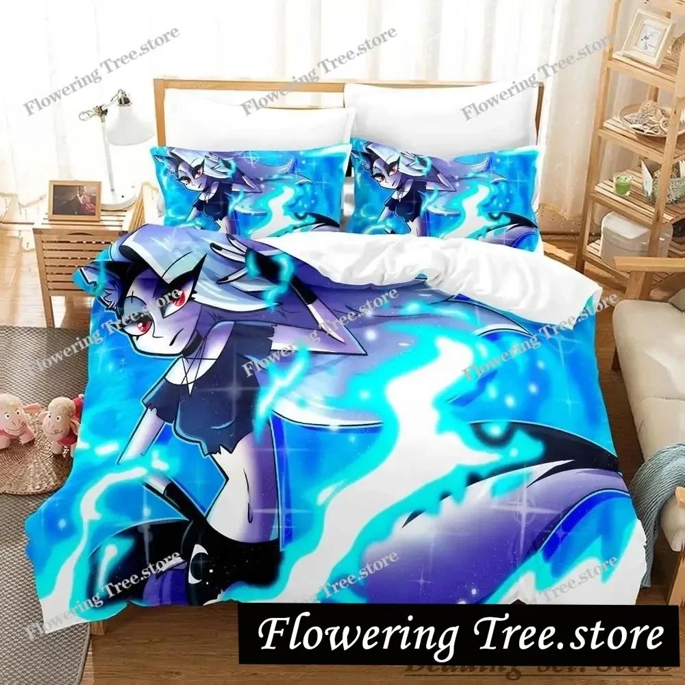 Blitzo Boss Bedding Set Single Twin Full Queen King Size Bed Set Adult Kid Bedroom Duvetcover Sets Anime parure de lit Bed