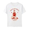 Mode 2025 Hommes et Femmes Manches Courtes Arsenal Riz Champions League Célébration Coton Imprimé Premier League Mémorial Fans