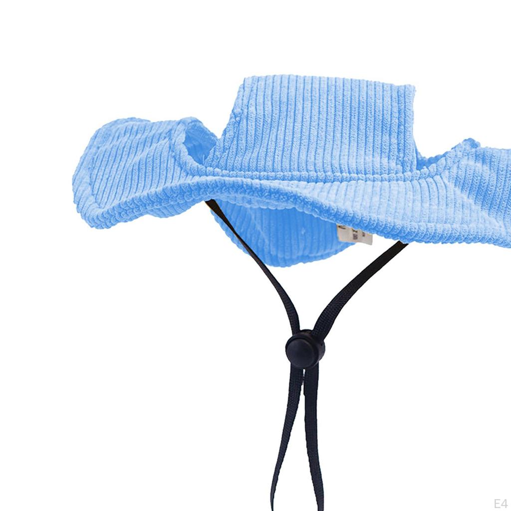 Animal Hat Puppy Sun Off External with Ear Holes, Visor Cap