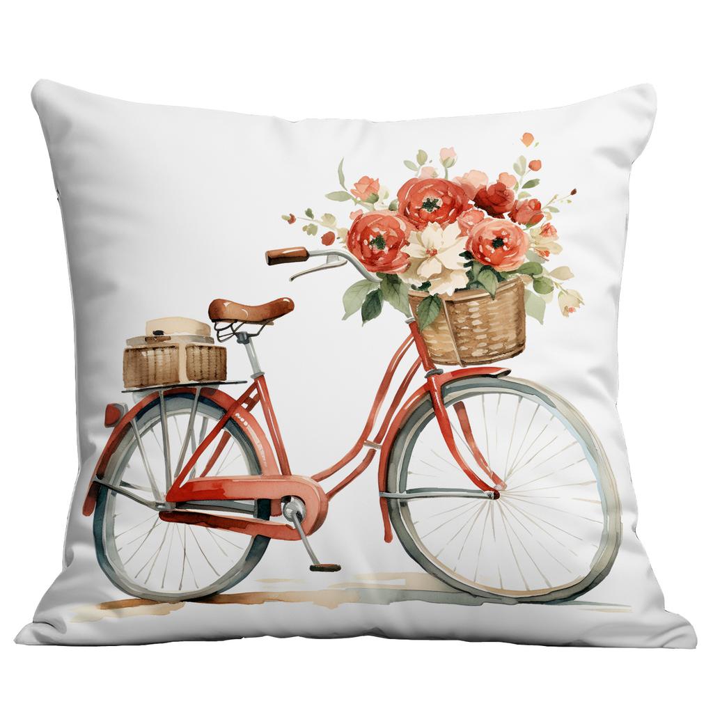 New Rose Love Print Valentine's Day Pillowcase Home Living Room Sofa Cushion Pillowcase