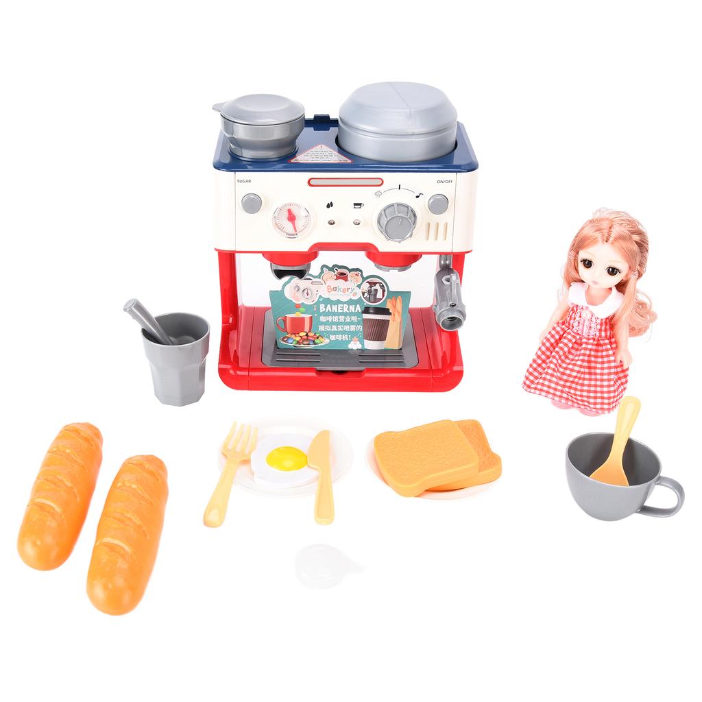 Play House Coffee Machine Toys Simulation Coffee Machine Coffee Sprayer Kids Kitchen Pretend Play