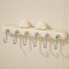 Wall-mounted Door Back Gap Rack Punch-free Expansion Gap Hook Multifunctional Sticky Hook  Cabinet