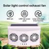 Car Cooler Front Rear Window Radiator Auto Air Vent Fan Radiator Cooling System USB Charging Solar Powered Ventilator