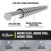 DR Strings Electric Guitar MTR-10 Strings, HI-BEAM Nickel, .010-.046