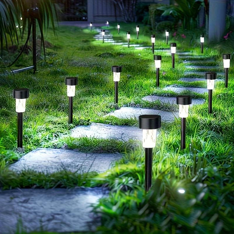 12pcs Solar Outdoor Lawn Lights, Decorative Outdoor Lawn Lights, Halloween Christmas, Holiday Decorative Lights, Suitable for Gardens, Courtyards