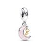Pandora Two-Tone Key & Moon Dangle Charm_762985C01