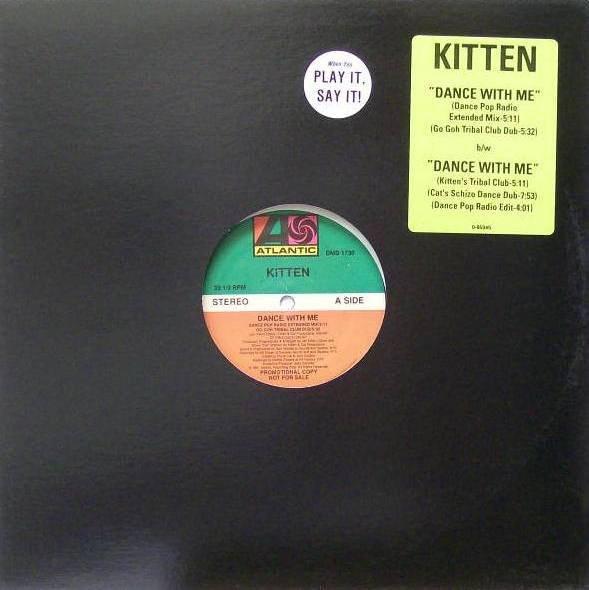 

12inch Record KITTEN Dance With Me DMD1730 ATLANTIC 1991 US Dance Electronica Used