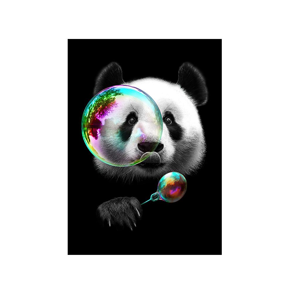 

Прекрасные панды, холст, художественные постеры и принты, картины на холсте с животными, картины с героями мультфильмов для детской комнаты, Настенный декор 30x40cm no frame белый