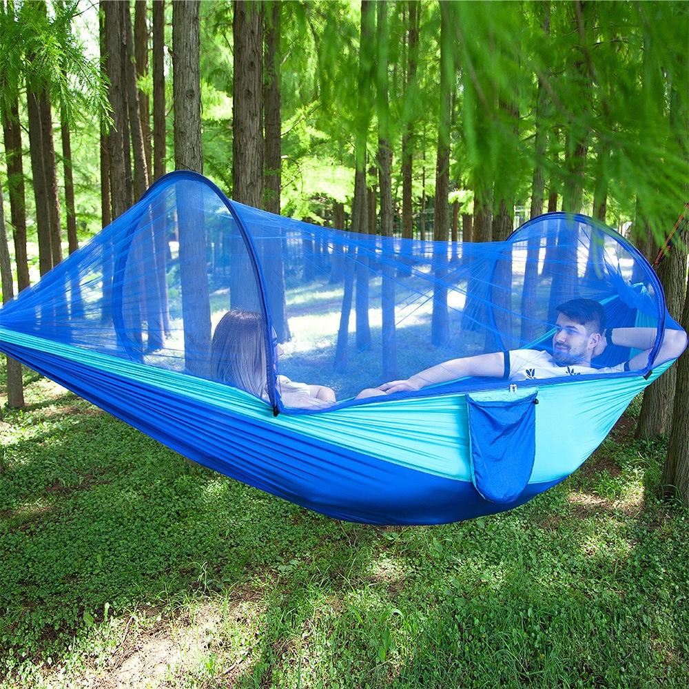 New Fully Automatic Quick Opening Hammock With Mosquito Net