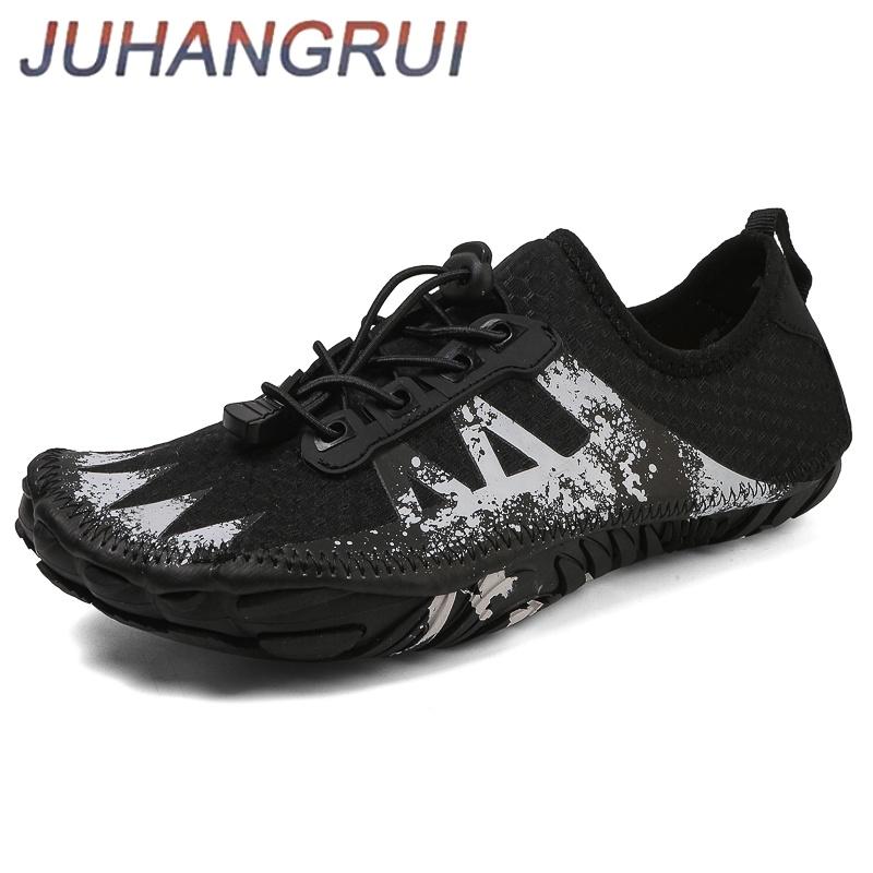 Men Aqua Shoes Breathable Sport Shoe Quick Dry River Sea Shoes Wading Water Shoe for Women Barefoot Beach Shoe Sneaker Anti-slip