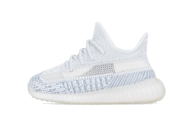 Adidas Yeezy Boost 350 V2 Cloud White Infants FW3046 23.5