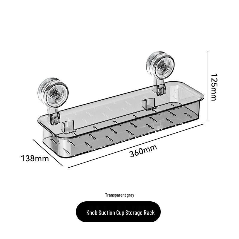 

Настенная полка для ванной и органайзер для косметики на присосках