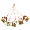 5/10pcs Diamond Painting Christmas Santa Claus Pendant Decoration Atmosphere Decor for Children Christmas Gift Natal Navided