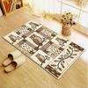 2025 New Retro Animal Carpet Rug for Living Room Bedroom Home Sofa Decoration,Kids play Non-slip Floor Mat99