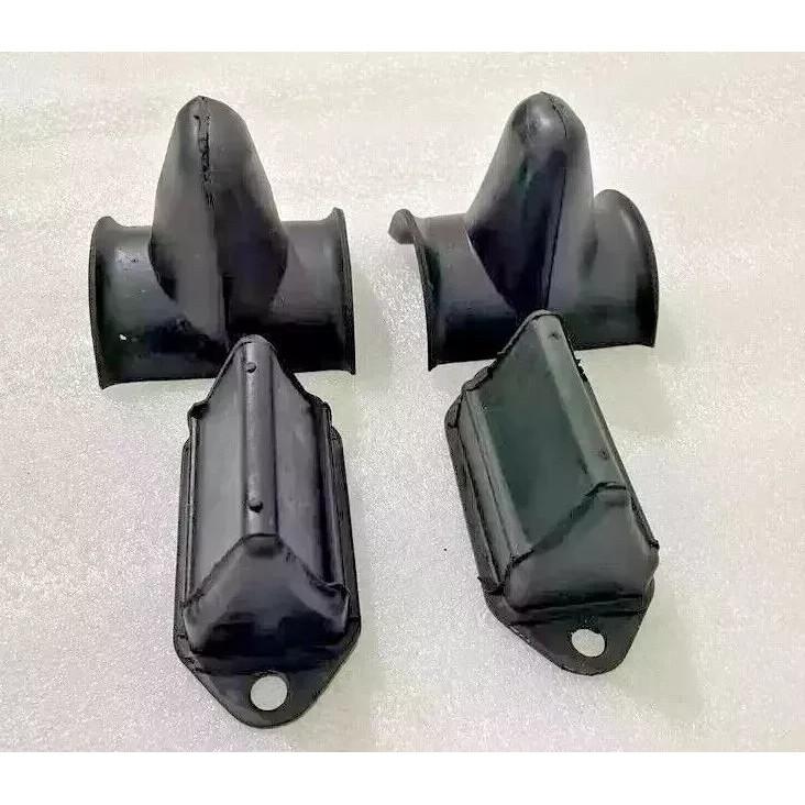 För Suzuki Samurai SJ410SJ413 LJ80 Sierra Fram Bak Bladfjäder Stötfångare Bump Set