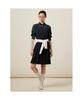 Binpolleidiseu Pleated Hem Sleeveless Dress Navy (Bf5271C01R)